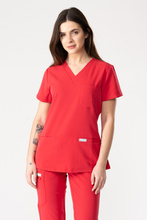 Pantaloni medicali pentru femei Uniformix RayOn, 3000-Red