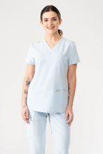 Pantaloni medicali pentru femei Uniformix RayOn, 3000- Sky blue