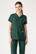 Pantaloni medicali pentru femei Uniformix RayOn, 3000-Hunter Green