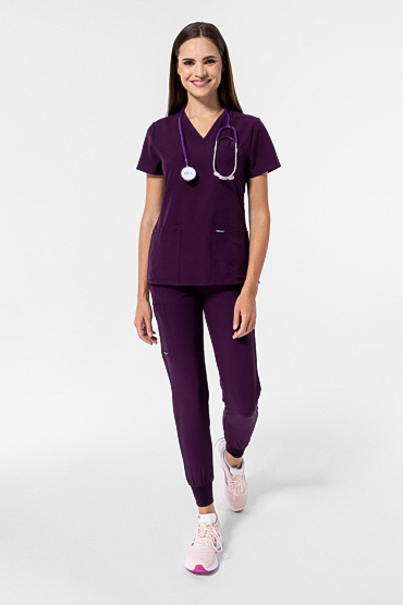 Set medical Uniformix Super Flex, bluza 4000 + pantaloni 4020