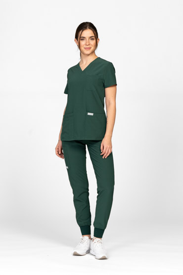 Set medical Uniformix Super Flex, bluza 4000 + pantaloni 4020