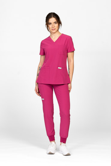 Set medical Uniformix Super Flex, bluza 4000 + pantaloni 4020