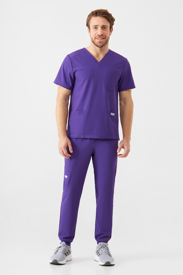 Set medical Uniformix Super Flex, bluza 4050 + pantaloni 4070