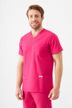 Bluza medicală universală, Uniformix TEAM T1260, Virtual Pink