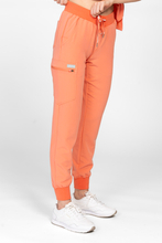 Pantaloni medicali de damă Uniformix RayOn, 3020-Salomon Orange