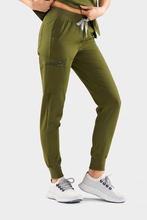 Pantaloni medicali de damă Uniformix RayOn, 3020-Tea Leaf