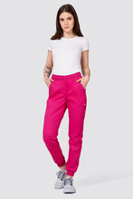 Pantaloni medicali pentru femei Flex Zone, joggers. FZ2056 pink