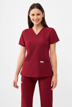 Pantaloni medicali pentru femei Uniformix RayOn, 3000-Burgundy