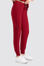 Pantaloni medicali pentru femei Uniformix Super Flex, 4020--Burgundy