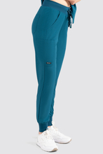 Pantaloni medicali pentru femei Uniformix Super Flex, 4020-Caribbean Blue