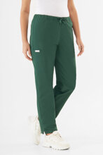 Pantaloni medicali universali, Uniformix TEAM 1190, Hunter Green